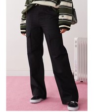 VANS ARROYO WIDE LEG Pantalones cargo anchos negro - Pantalones de mujer - 4