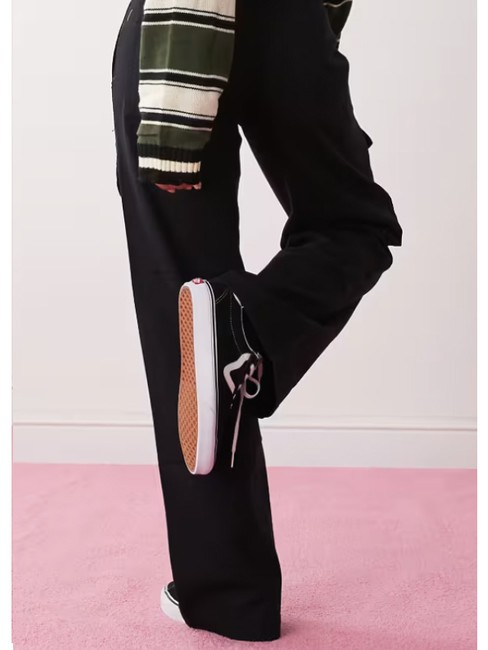 ARROYO WIDE LEG Pantalones cargo anchos negro - Pantalones de mujer