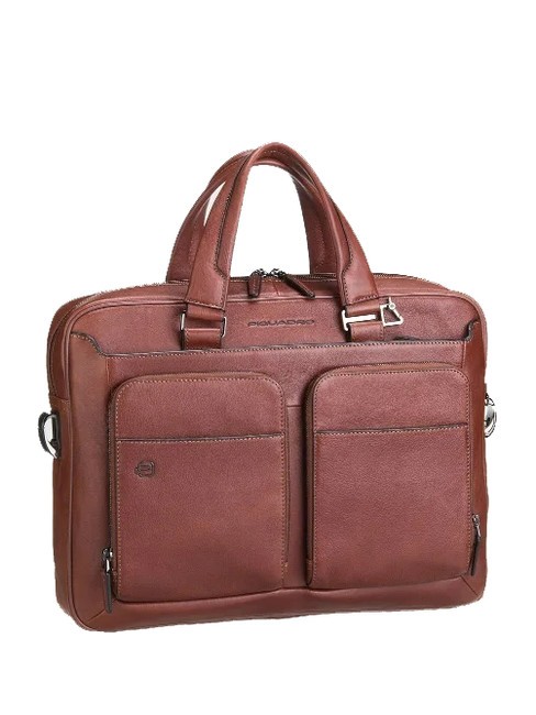 Carpeta CUADRADO NEGRO, soporte para PC 15 " CUERO - Maletines de Trabajo