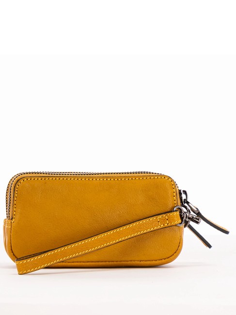 CAMPIONARIO - BLACK SQUARE Bolso mini de piel amarillo - Fundas para tablet & Organizer