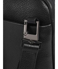 PIQUADRO CARL Bolso mini para iPad de piel negro - Bandoleras Hombre - 3