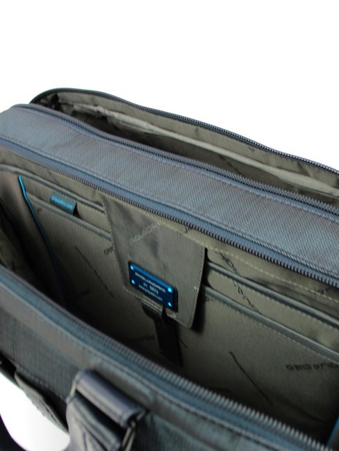 Maletin P16, para portátil 15.6"- iPad 10,5" CHEVRON AZUL - Maletines de Trabajo