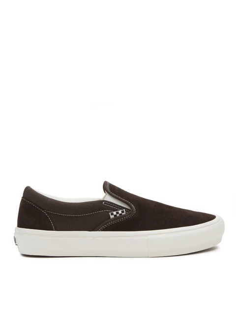SKATE SLIP-ON zapatillas skate marr&oacute;n chocolate - Zapatos Hombre