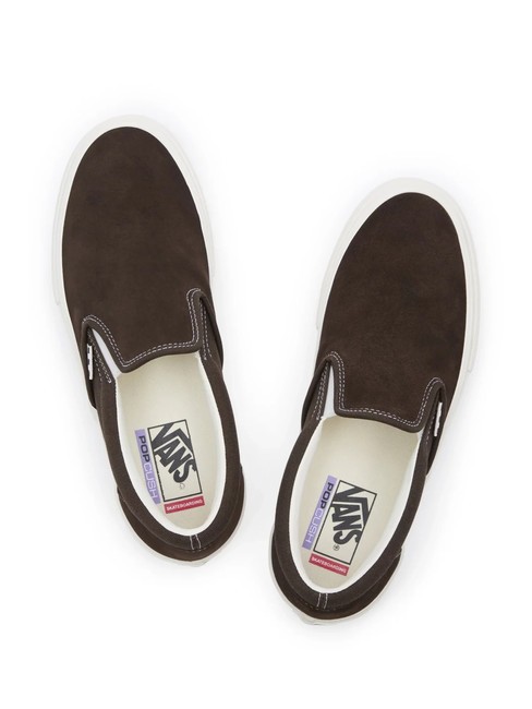 SKATE SLIP-ON zapatillas skate marr&oacute;n chocolate - Zapatos Hombre