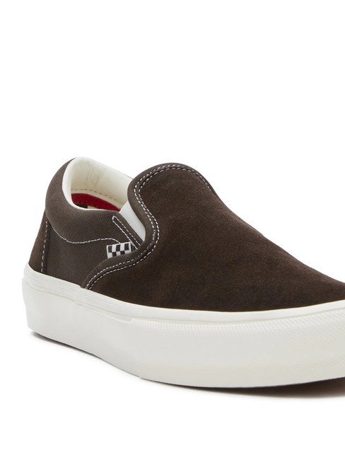 SKATE SLIP-ON zapatillas skate marr&oacute;n chocolate - Zapatos Hombre