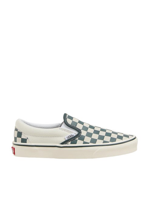 CLASSIC SLIP-ON  Zapatos de lona verde/blanco verdadero - Zapatos unisex