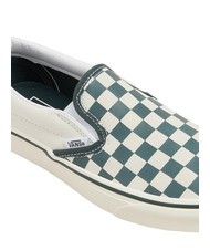 VANS CLASSIC SLIP-ON  Zapatos de lona verde/blanco verdadero - Zapatos unisex - 3
