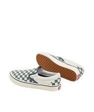 VANS CLASSIC SLIP-ON  Zapatos de lona verde/blanco verdadero - Zapatos unisex - 4