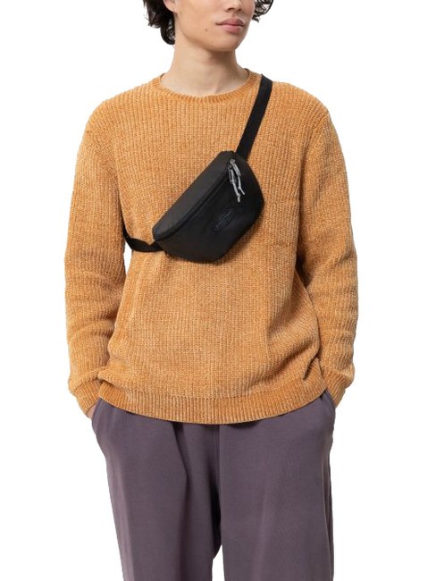 SPRINGER Cangurera lona negra - Riñoneras