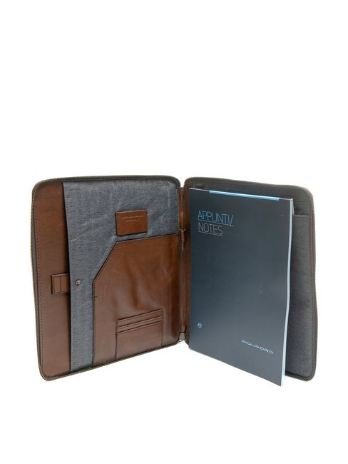 CAMPIONARIO - PYRAMID Portapapeles de cuero BROWN - Fundas para tablet & Organizer
