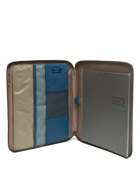 CAMPIONARIO - SIGNO Portapapeles A4 en piel y tela. aviaci&oacute;n - Fundas para tablet & Organizer