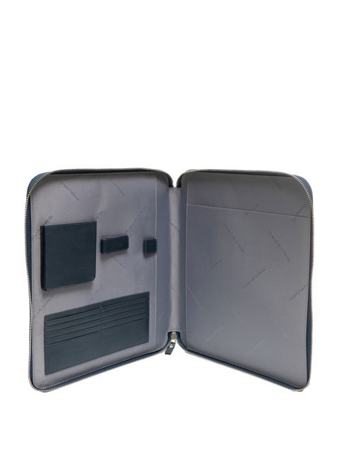CAMPIONARIO - PQ-BIOS Portapapeles A4 en piel y tela. azul - Fundas para tablet & Organizer