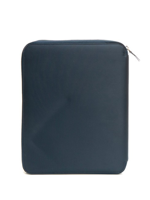 CAMPIONARIO - PQ-BIOS Portapapeles A4 en piel y tela. azul - Fundas para tablet & Organizer