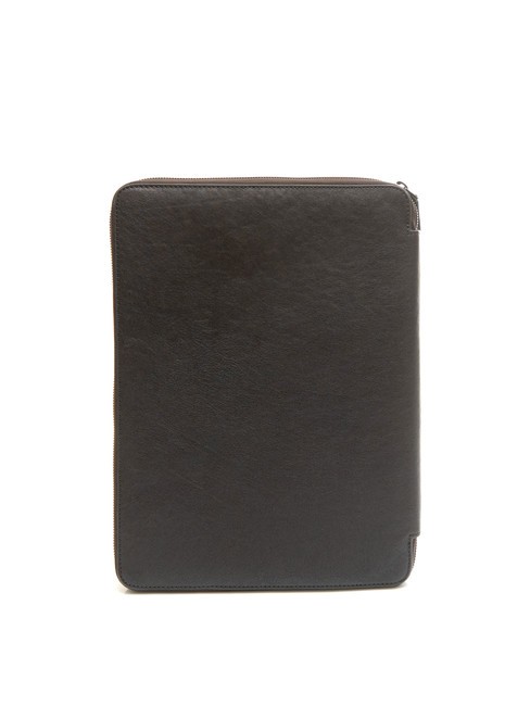 CAMPIONARIO - BLACK SQUARE portapapeles de cuero A4 pelo oscuro - Fundas para tablet & Organizer
