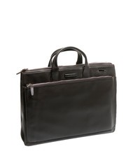 PIQUADRO CAMPIONARIO - MODUS Malet&iacute;n de piel, soporte para port&aacute;til de 15,6" pelo oscuro - Maletines de Trabajo - 2