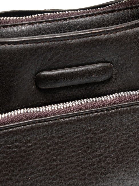 CAMPIONARIO - MODUS Malet&iacute;n de piel, soporte para port&aacute;til de 15,6" pelo oscuro - Maletines de Trabajo