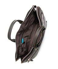 PIQUADRO CAMPIONARIO - MODUS Malet&iacute;n de piel, soporte para port&aacute;til de 15,6" pelo oscuro - Maletines de Trabajo - 5