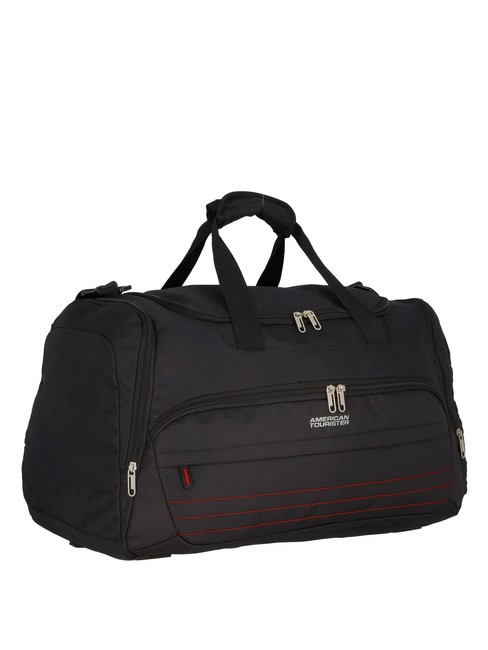 BOMBAY BEACH  Bolso de lona con bandolera NEGRO - Bolsas de viaje