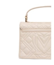 LOVE MOSCHINO QUILTED Bolso malet&iacute;n con bandolera Marfil - Bolsos Mujer - 3