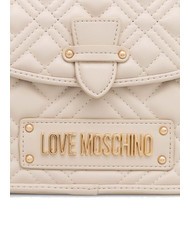LOVE MOSCHINO QUILTED Bolso malet&iacute;n con bandolera Marfil - Bolsos Mujer - 4