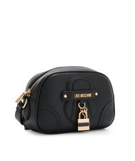 LOVE MOSCHINO PADLOCK Mini bolso de hombro negro - Bolsos Mujer - 2
