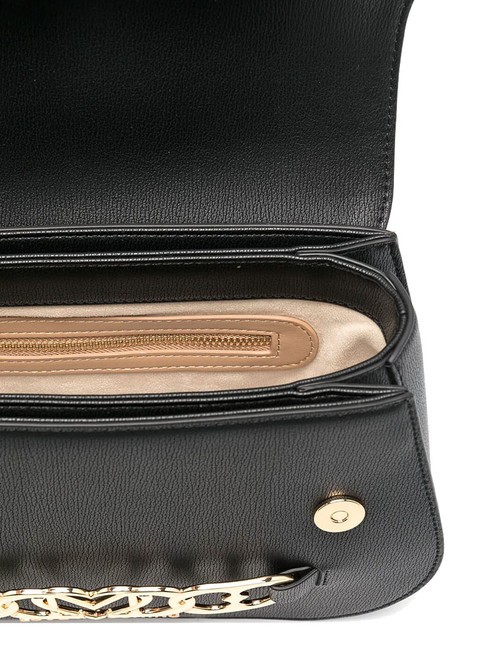 HEART CHAIN Bolso de mano con bandolera negro - Bolsos Mujer