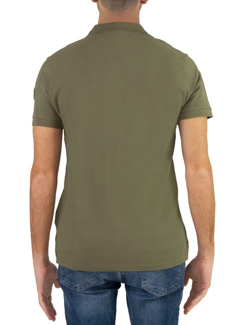 MONDAY Polo el&aacute;stico de manga corta arbusto - camisa polo