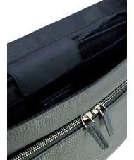 PIQUADRO MODUS Maletín de piel para pc 15 " azul - Maletines de Trabajo - 5