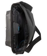 PIQUADRO CAMPIONARIO - FRAME FRAME out Messenger soporte para pc de 14 " negro - Maletines de Trabajo - 4