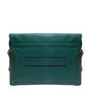 PIQUADRO CAMPIONARIO -  TALLIN Malet&iacute;n messenger de piel para pc 14" VERDE - Maletines de Trabajo - 4