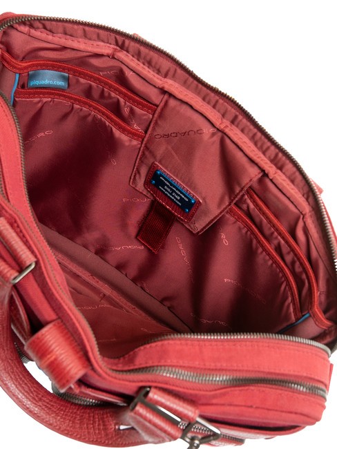 CAMPIONARIO - SIGNO OUT Malet&iacute;n en tela y piel, 13" pc ROJO - Maletines de Trabajo