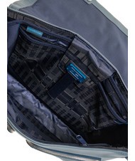 PIQUADRO CAMPIONARIO - CARY Bandolera de piel, soporte para port&aacute;til de 13" azul - Maletines de Trabajo - 5