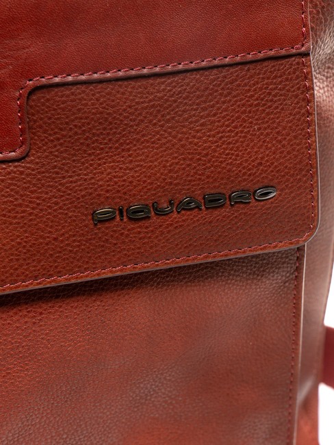 CAMPIONARIO - WOSTOK Malet&iacute;n de piel para PC 14 " CUERO - Maletines de Trabajo