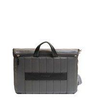 PIQUADRO Mensajero SPOCK, soporte para PC 15 " GRIS - Maletines de Trabajo - 4