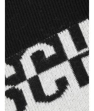 MOSCHINO BICOLOR Bufanda con logotipo negro - Bufandas - 3