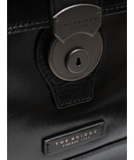 THE BRIDGE NERI  Maletín de cuero rutenio mate negro / oscuro - Maletines de Trabajo - 4