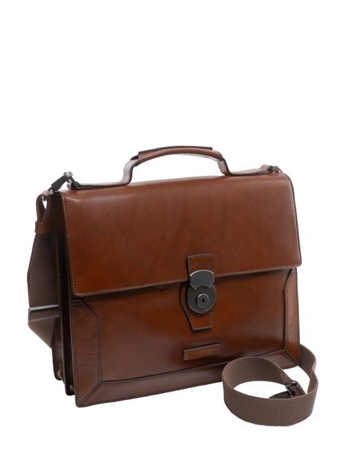 NERI  Maletín de cuero Marrón / Rutenio - Maletines de Trabajo