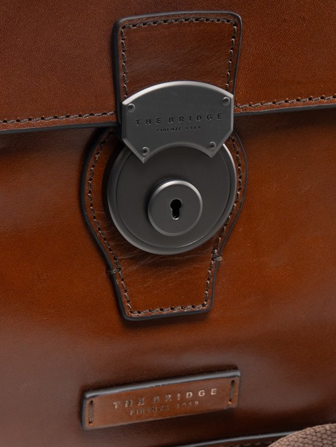 NERI  Maletín de cuero Marrón / Rutenio - Maletines de Trabajo