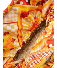 YNOT JAVA Bolso de playa mediano de paja naranja - Bolsos Mujer - 5