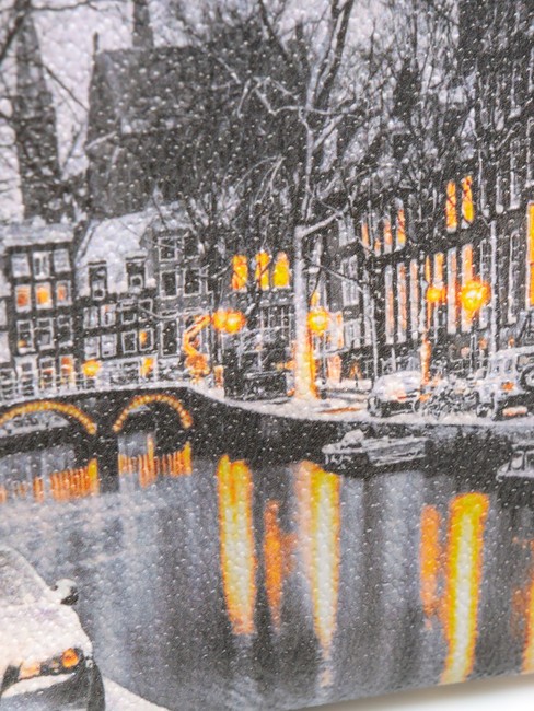 YESBAG Bolso de mano tipo sobre con poliserina nieve en &aacute;msterdam - Bolsos Mujer