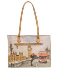 YNOT YESBAG Bolsa de compras cuadrada amor de londres - Bolsos Mujer - 4