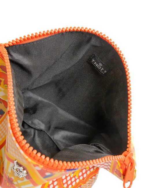 SICILY Neceser con estampado integral naranja - Neceser