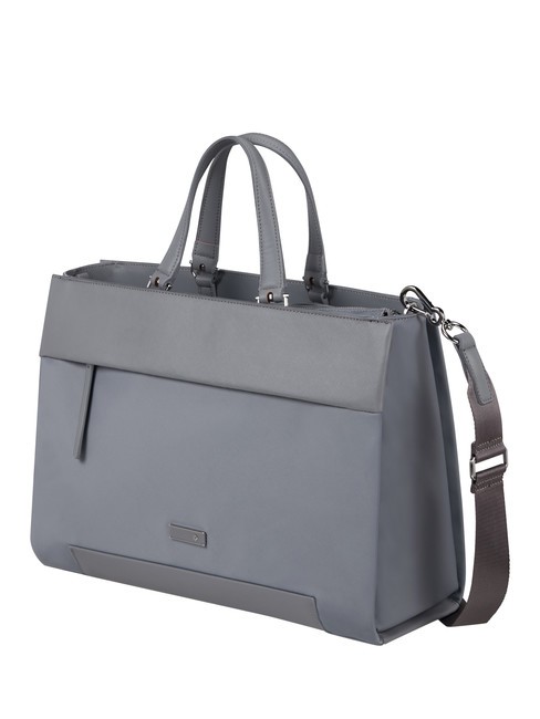 ZALIA 3.0  Bolsa para portátil de 14,1" con correa para el hombro gris plateado - Maletines de Trabajo