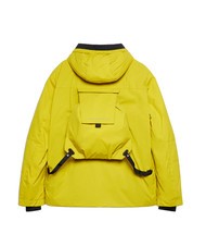 PIQUADRO J53  Chaqueta modular larga con capucha. amarillo - Chaquetas de hombre - 2