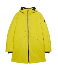 PIQUADRO J53  Chaqueta modular larga con capucha. amarillo - Chaquetas de hombre - 3