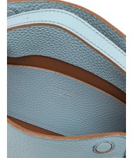 GIANNI CHIARINI PENELOPE Bolso bandolera de piel con bandolera caramelo-cielo - Bolsos Mujer - 6