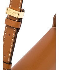 GIANNI CHIARINI ISA Bolso de piel con solapa, al hombro crema de caramelo - Bolsos Mujer - 5