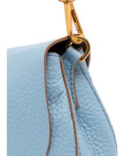 GIANNI CHIARINI HELENA ROUND Bolso de piel con doble bandolera. cielo - Bolsos Mujer - 5