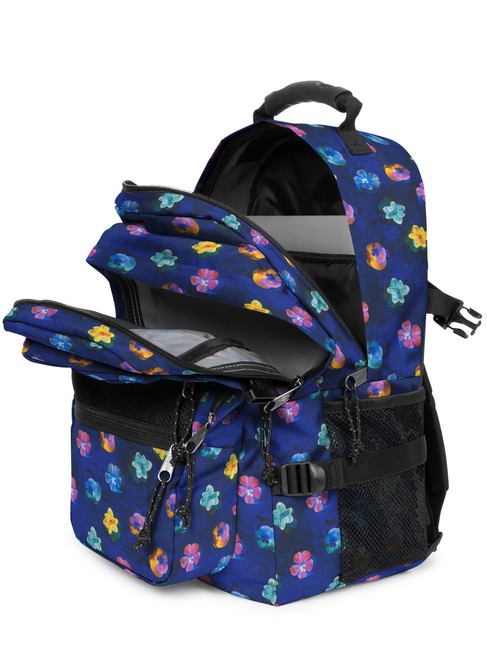 SUPLYER Mochila para portátil de 15,6" flor difuminada azul marino - Mochilas Escuela & Tiempo Libre
