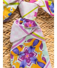 YNOT JAVA Bolso de playa mediano de paja púrpura - Bolsos Mujer - 3